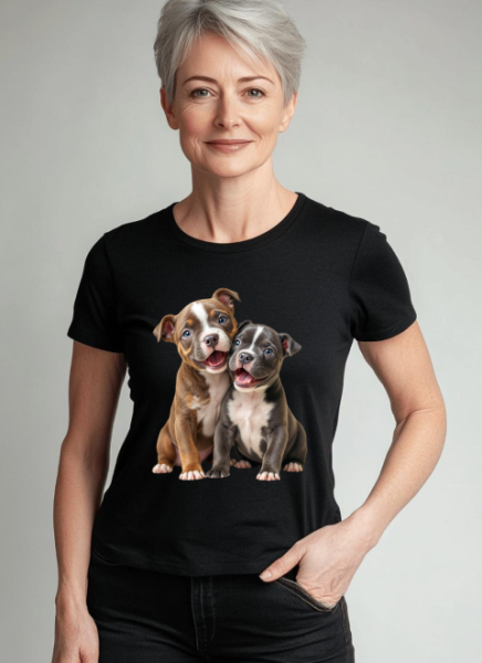 Potisk Stafford štěně2